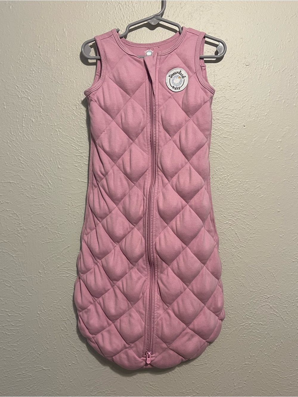 Dreamland Baby Weighted Sleep Sack Quilted Lilac Purple Medium 6-12M 100% Cotton